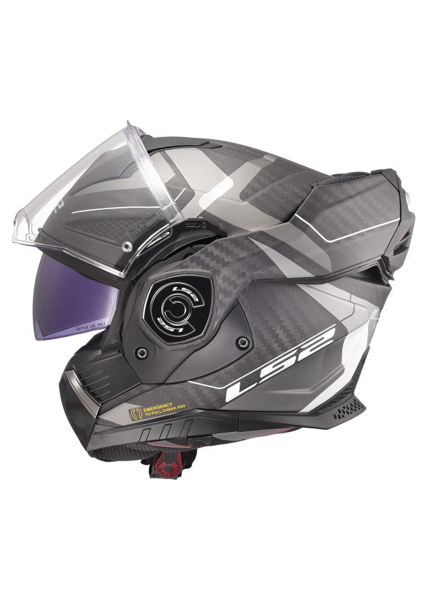 LS2 ADVANT X KARBON HORIZON MAT GÜMÜŞGRİ KASK M 