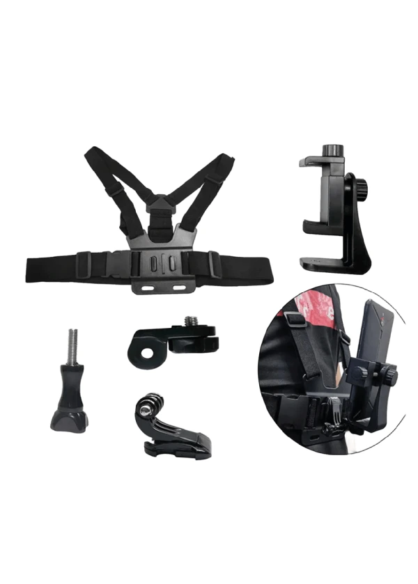 Göğüse Takılan Aksiyon Kamerası Tutucu|,Telefon Tutucu 