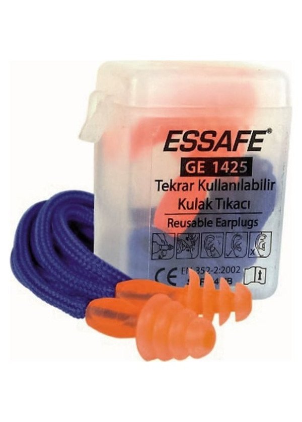 Essafe GE-1425 Kordonlu Kulak Tıkacı 
