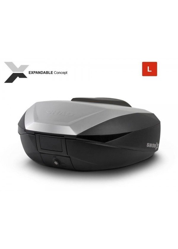 Shad SH59X Arka Çanta Alüminyum Kapaklı (Genişleyebilen Model)